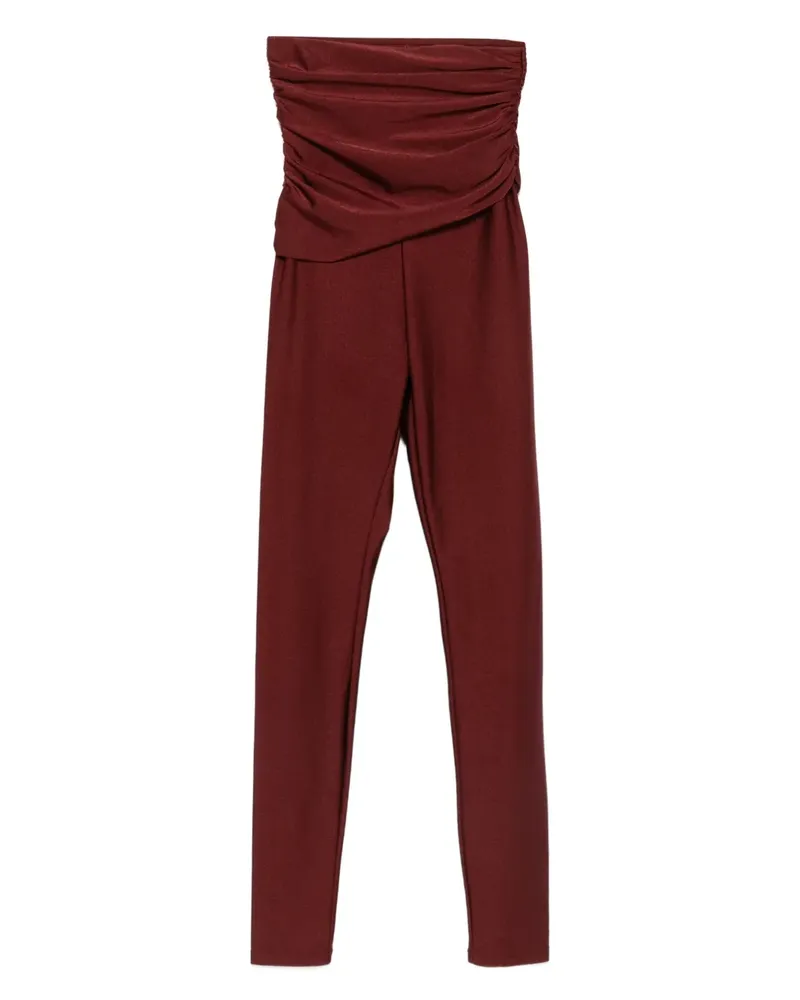 ANDAMANE Geraffte Hose - Rot Rot