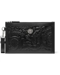 Versace Medusa Biggie Barocco Clutch Schwarz