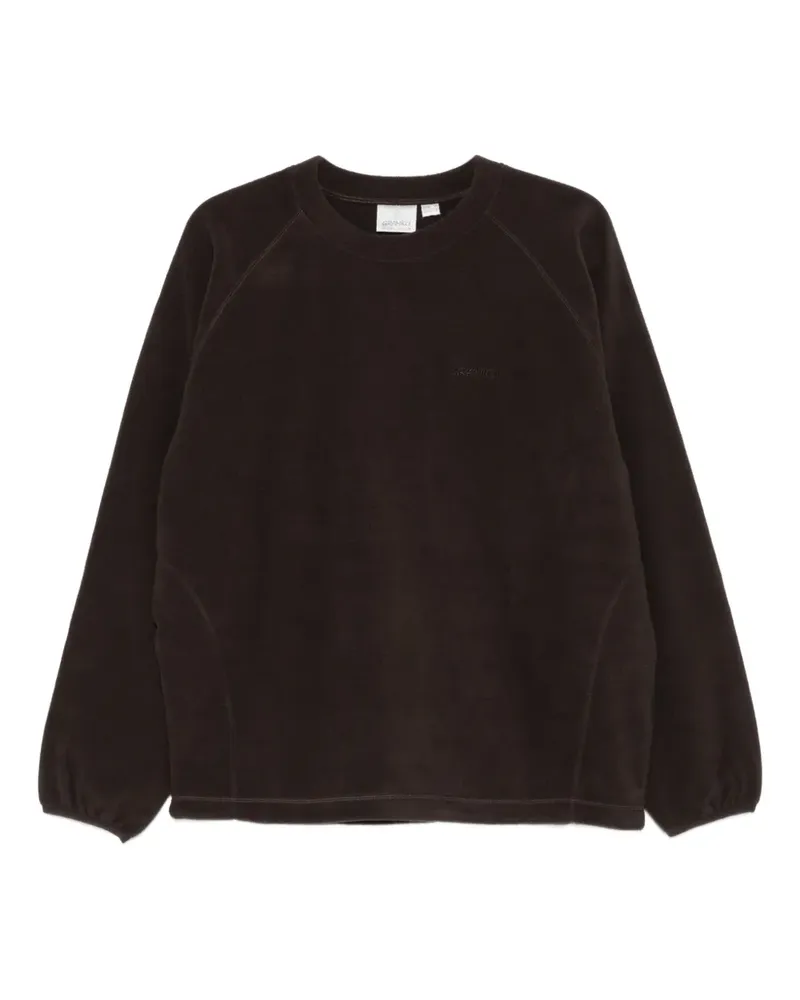 GRAMICCI Sweatshirt mit Raglanärmeln - Braun Braun