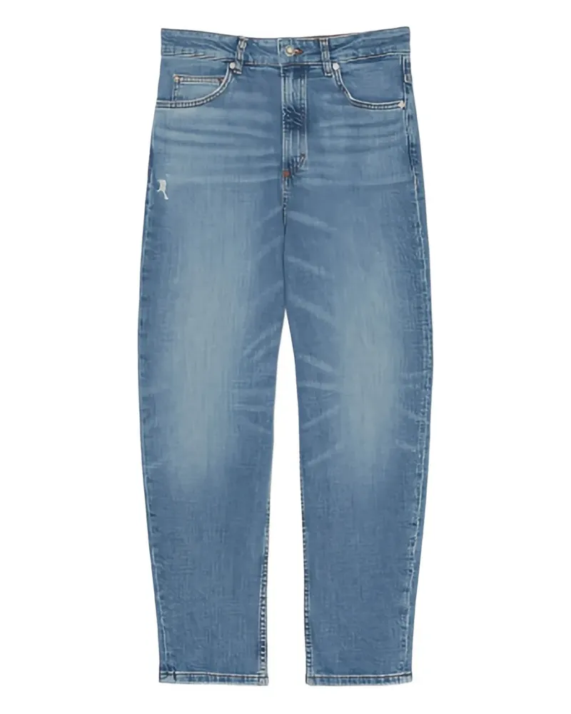 Marc O'Polo Jeans mit Logo-Patch - Blau Blau