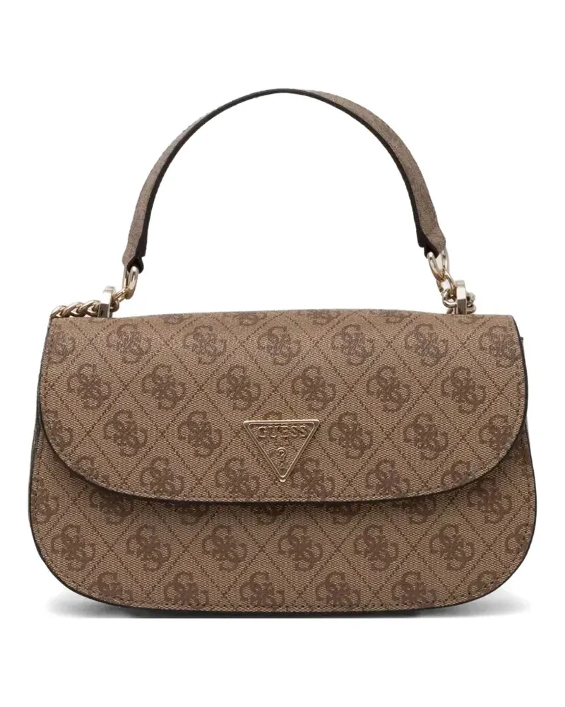 Guess Erica Schultertasche - Braun Braun
