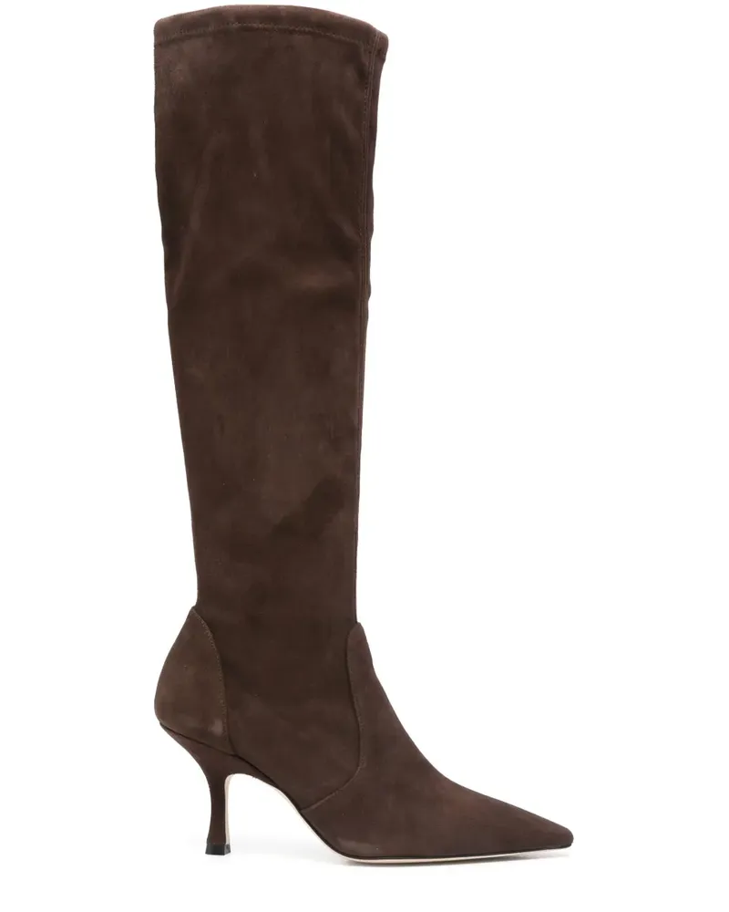 Stuart Weitzman Kniehohe Stiefel 90mm - Braun Braun
