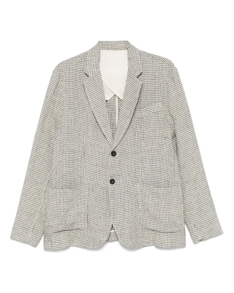 Original Vintage Style Karierte Jacke - Nude Nude