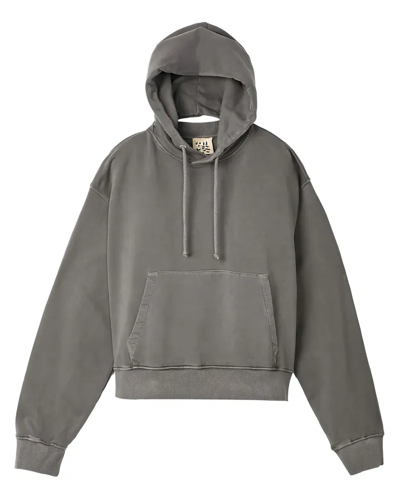 Camper Hoodie aus Bio-Baumwolle - Schwarz Schwarz