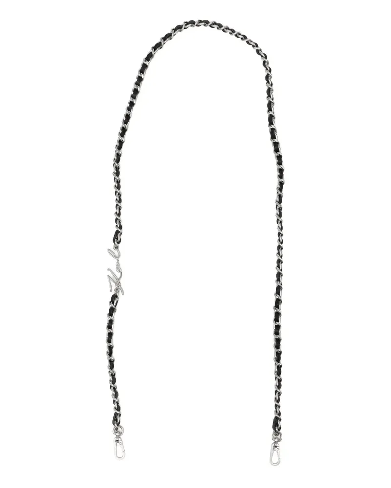 Karl Lagerfeld K/Signature chain strap - Schwarz Schwarz