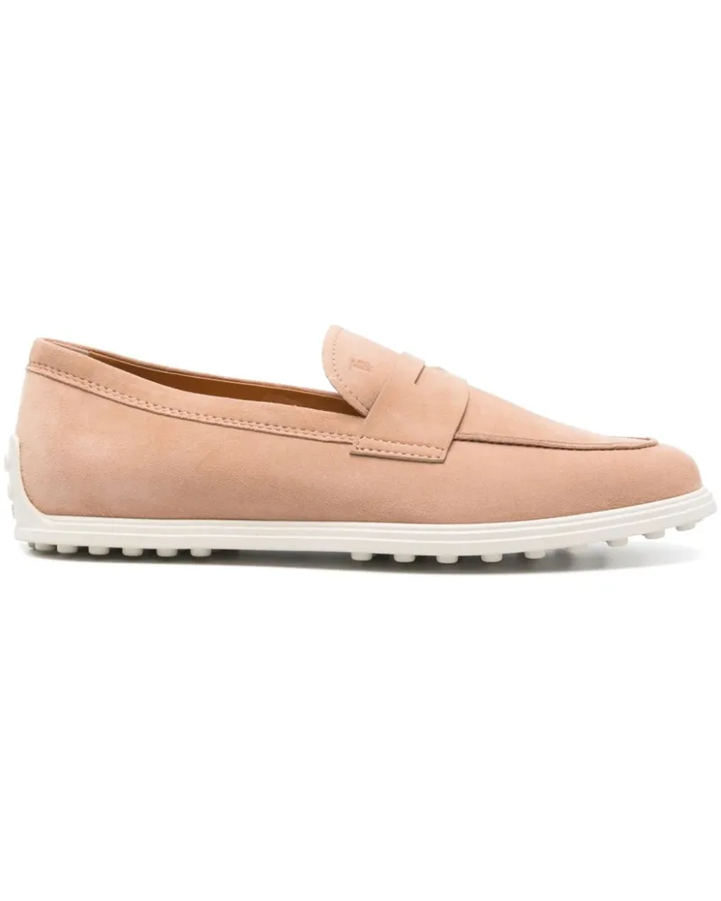 TOD'S Loafer aus Wildleder - Rosa Rosa