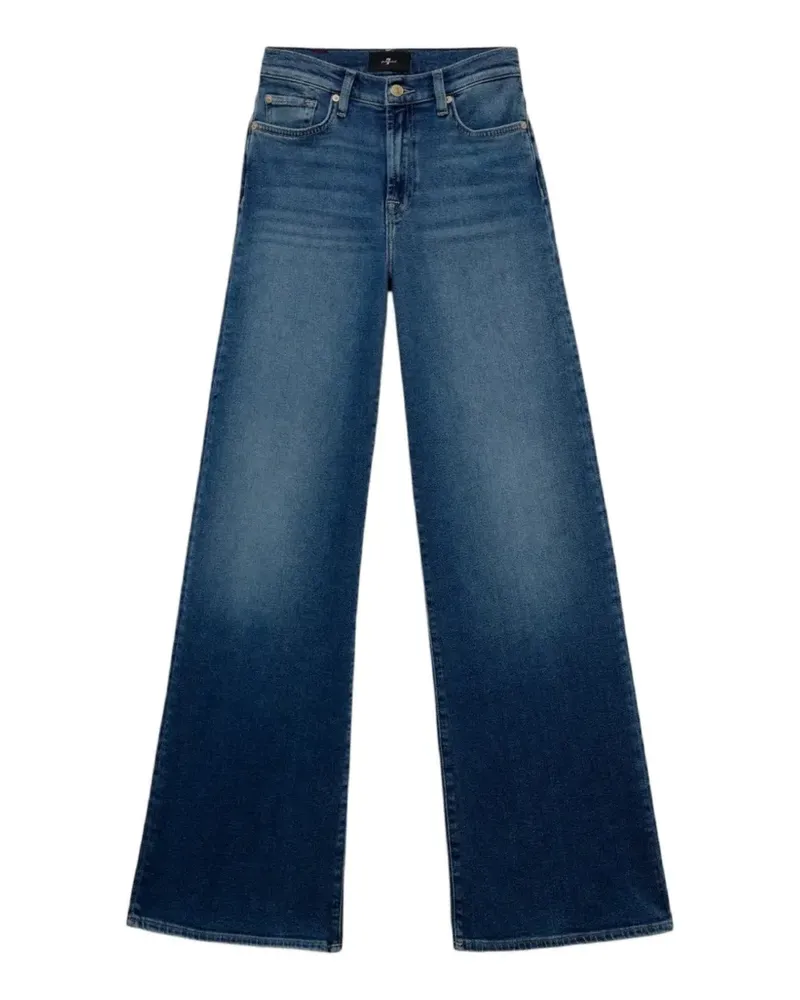 7 for all mankind Jeans mit weitem Bein - Blau Blau