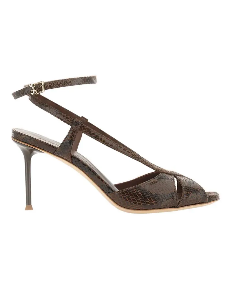 Sergio Levantesi Genny woven sandals - Braun Braun