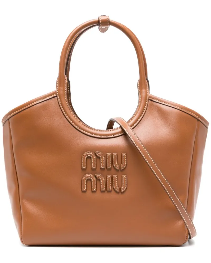 Miu Miu Ivy Handtasche - Braun Braun