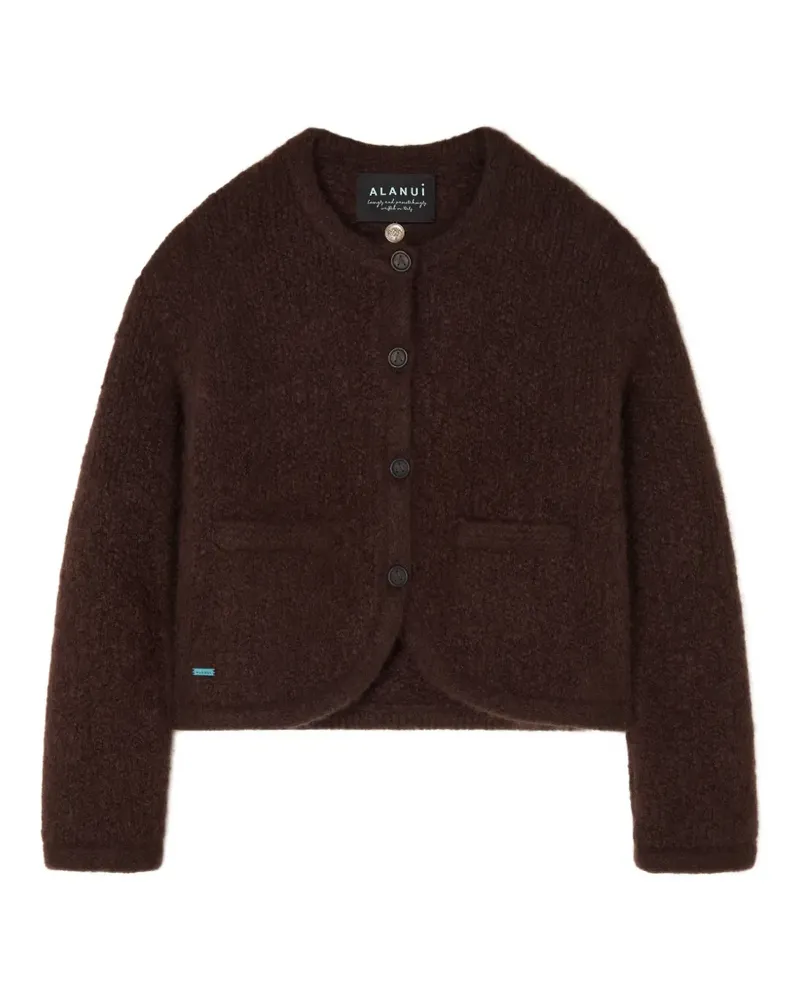 Alanui Finest Cardigan mit Hornknöpfen - Braun Braun