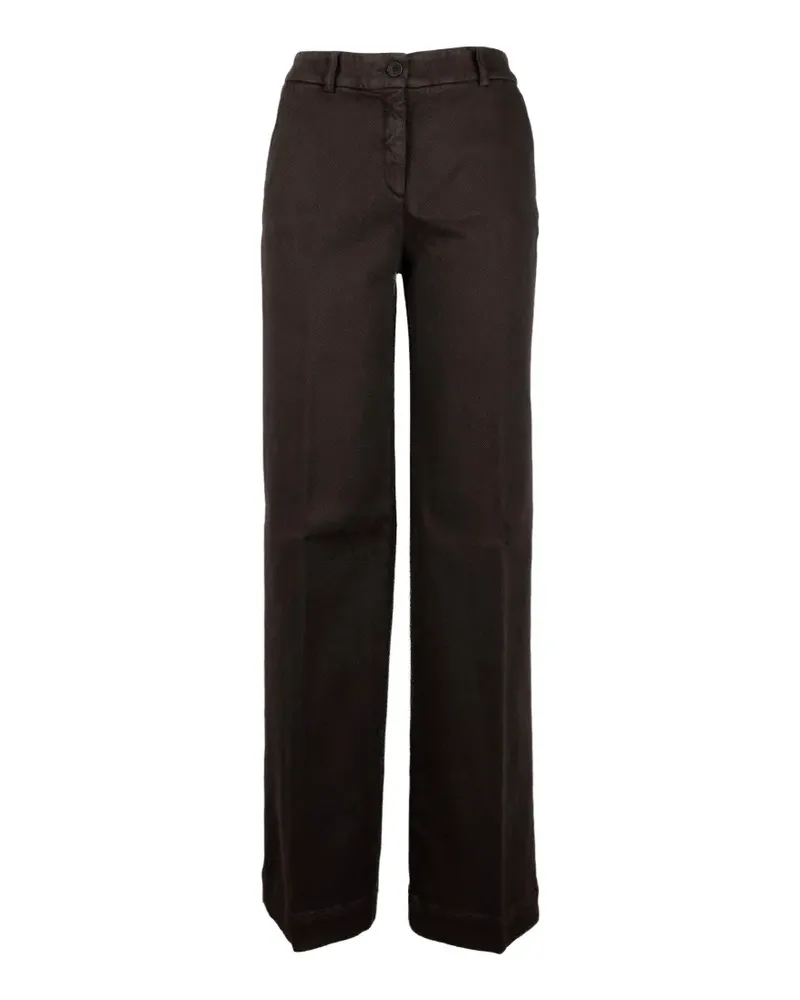 VIA MASINI 80 Jeans mit weitem Bein - Braun Braun