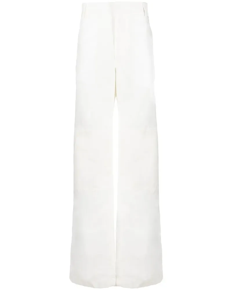 1017 ALYX 9SM Lightercap Straight-Leg-Hose - Weiß Weiß