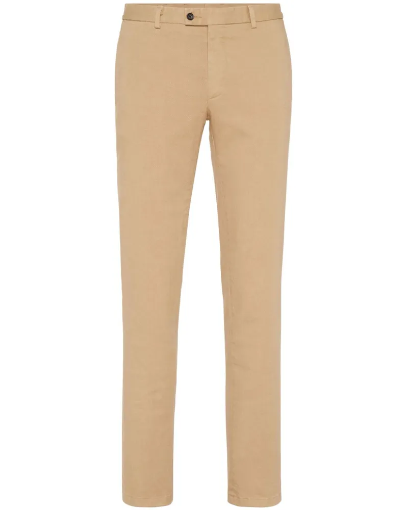 Philipp Plein Chino mit Applikation - Nude Nude