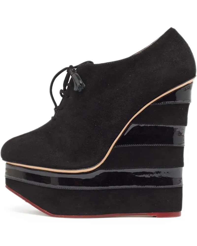 Charlotte Olympia Pre-owned Martha Pumps 140mm - Schwarz Schwarz