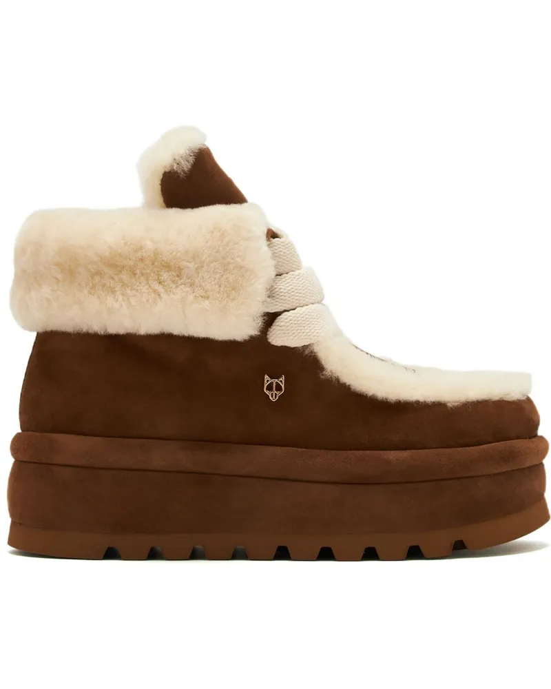 Naked Wolfe Bambi Stiefel - Braun Braun