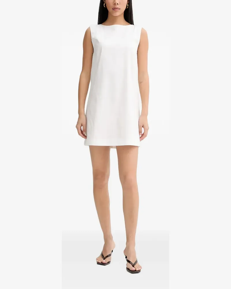 Blumarine Camisole-Kleid mit Spitzeneinsatz - Weiß Weiß