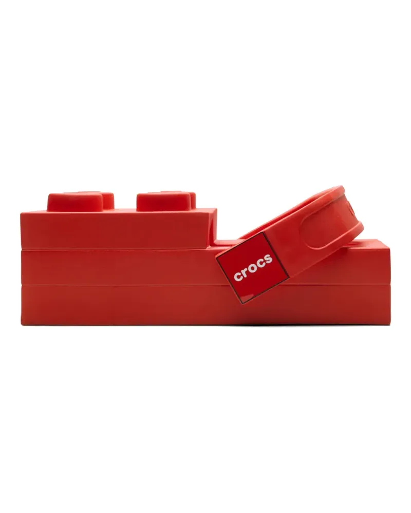 Crocs x LEGO Brick embossed clogs - Rot Rot