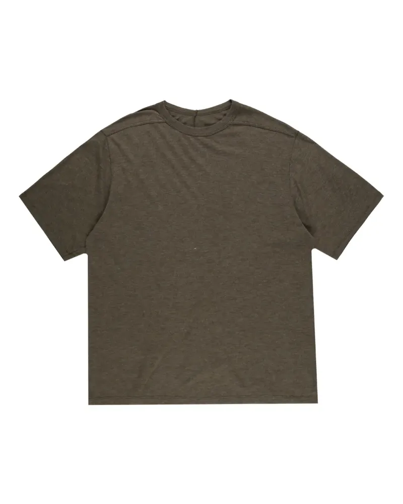 Rick Owens Brand T cotton T-shirt - Grün Grün