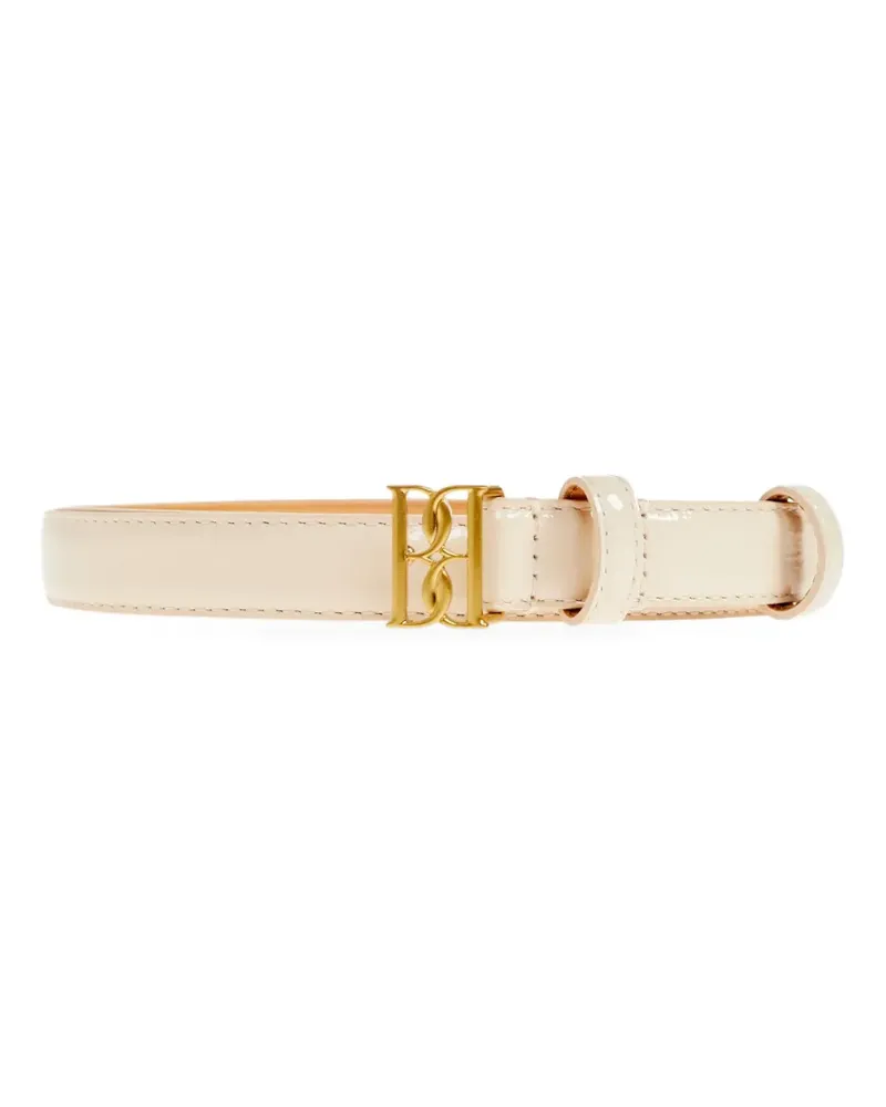 By Malene Birger Marlos logo-buckle leather belt - Nude Nude