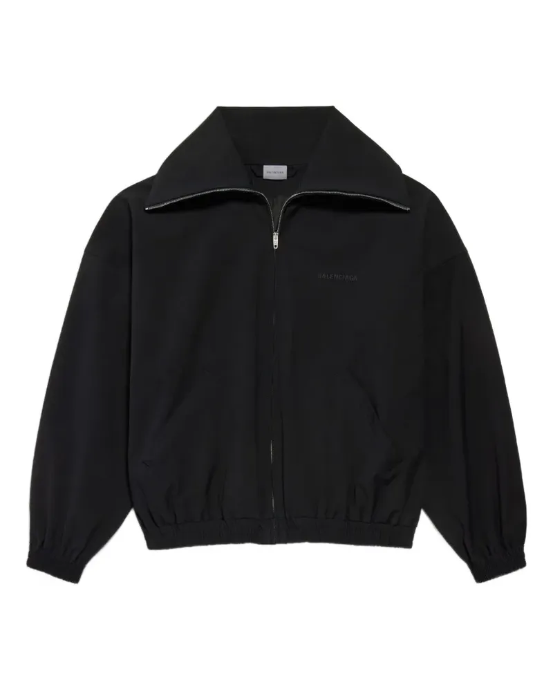 Balenciaga Jerseyjacke mit Reißverschluss - Schwarz Schwarz