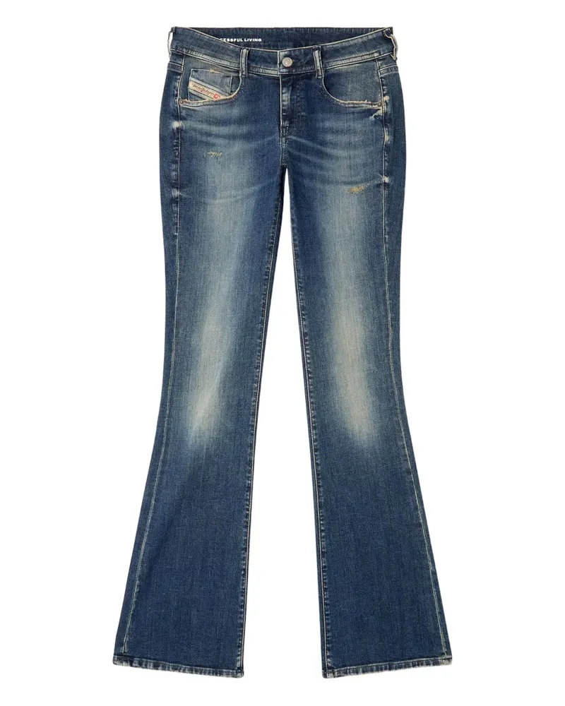 Diesel 1969 D-Ebbey Bootcut-Jeans - Blau Blau