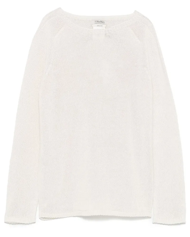 Max Mara Max Mara Giolino Pullover - Weiß Weiß