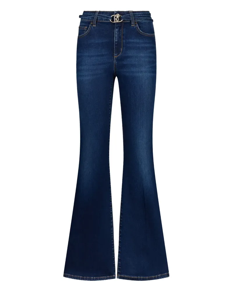 Liu Jo Jeans mit Gürteldetail - Blau Blau