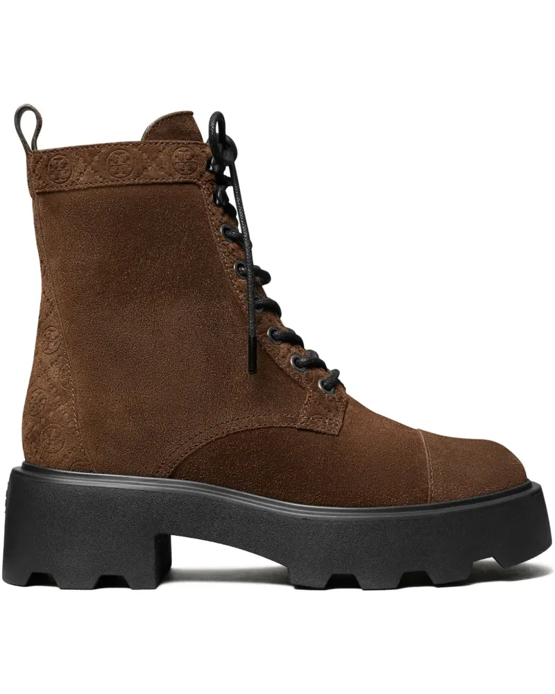 Tory Burch Stiefeletten mit T-Monogramm 65mm - Braun Braun