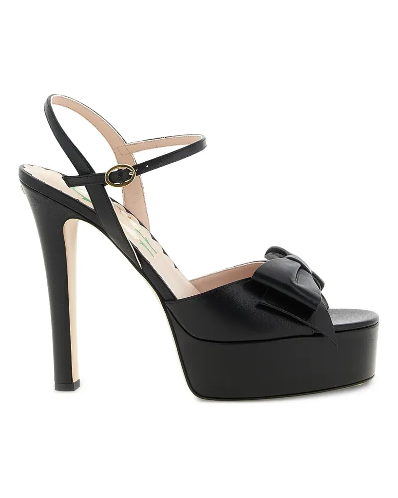 Valentino Garavani Bowow platform sandals - Schwarz Schwarz