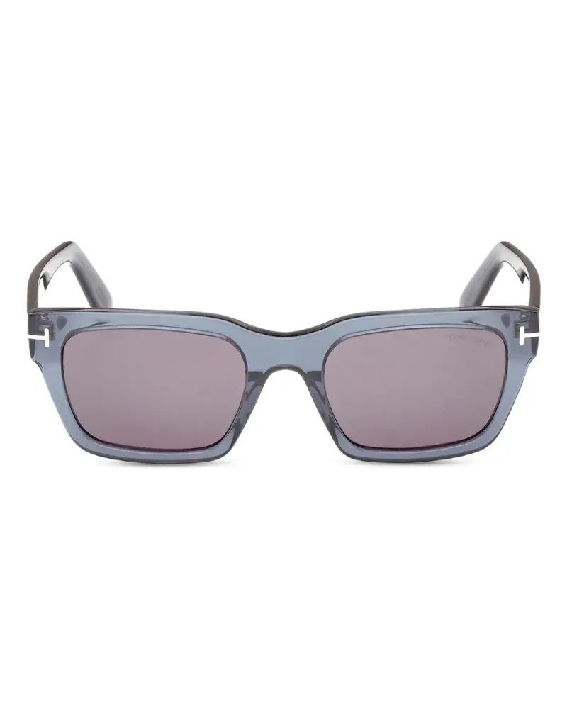 Tom Ford Eckige Andy Sonnenbrille - Blau Blau