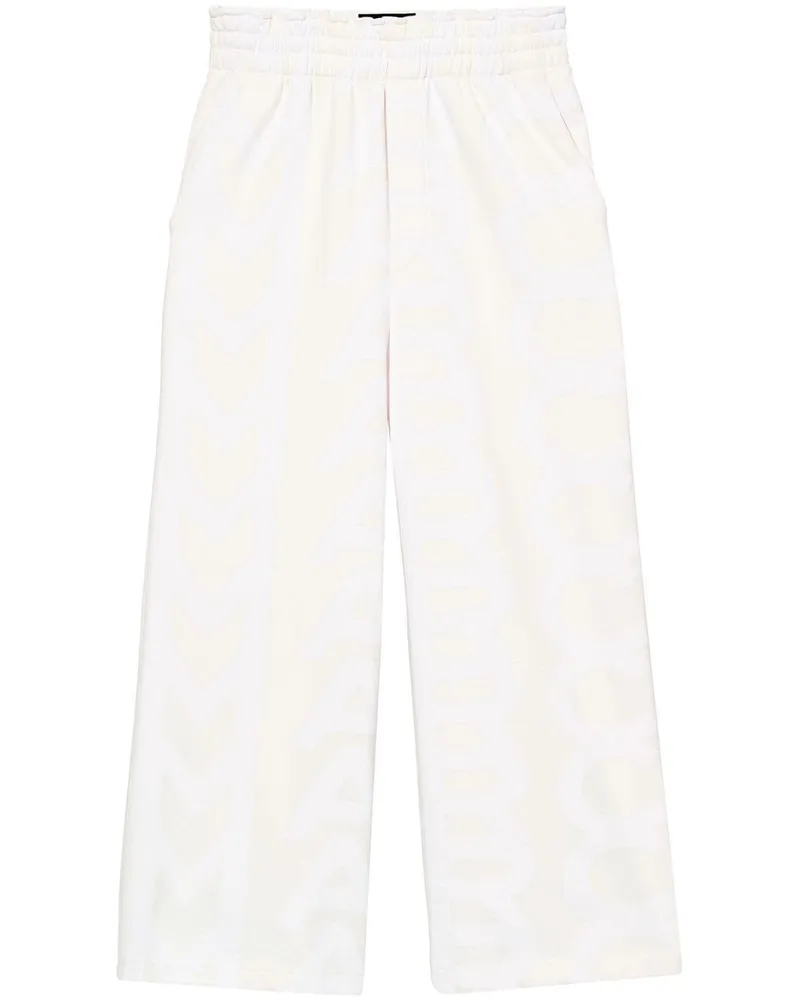 Marc Jacobs The Monogram Oversized-Jogginghose - Weiß Weiß