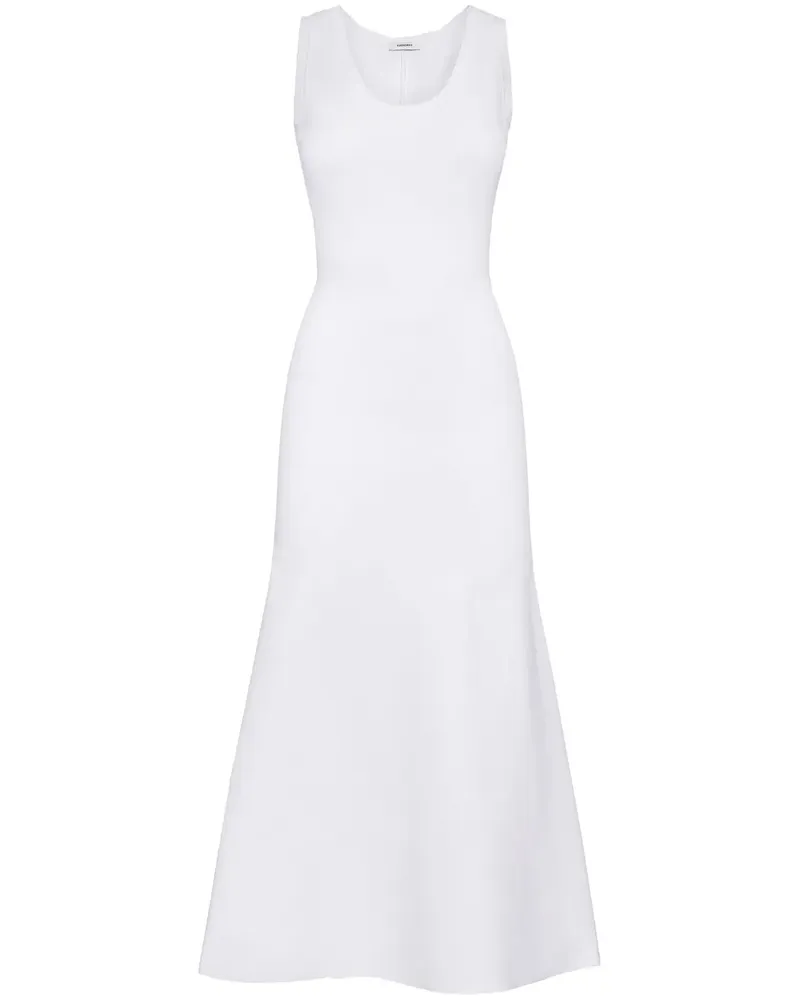 Ferragamo Ärmelloses Kleid - Weiß Weiß