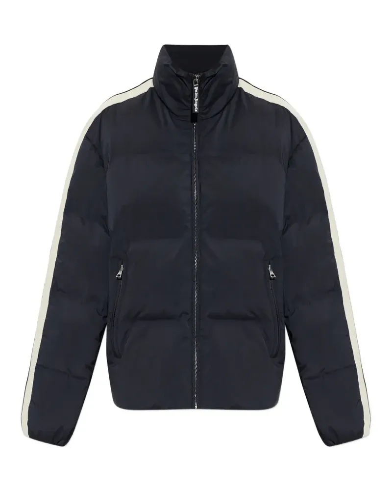 Palm Angels padded side-stripe jacket - Schwarz Schwarz