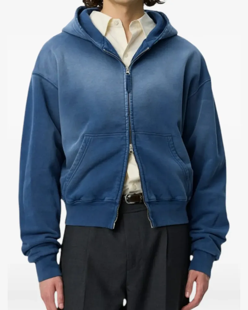 Mfpen Rehearsal zip-up hoodie - Blau Blau