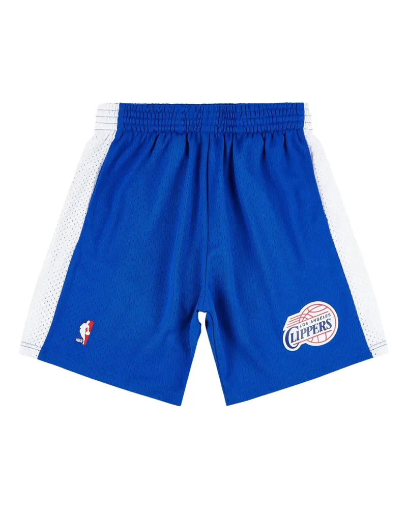 Mitchell & Ness NBA Los Angeles Clippers 2002 Swingman Shorts - Blau Blau