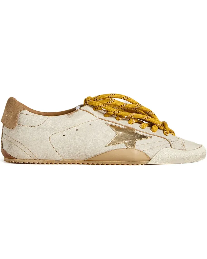 Golden Goose True Star Sneakers aus Wildleder - Nude Nude