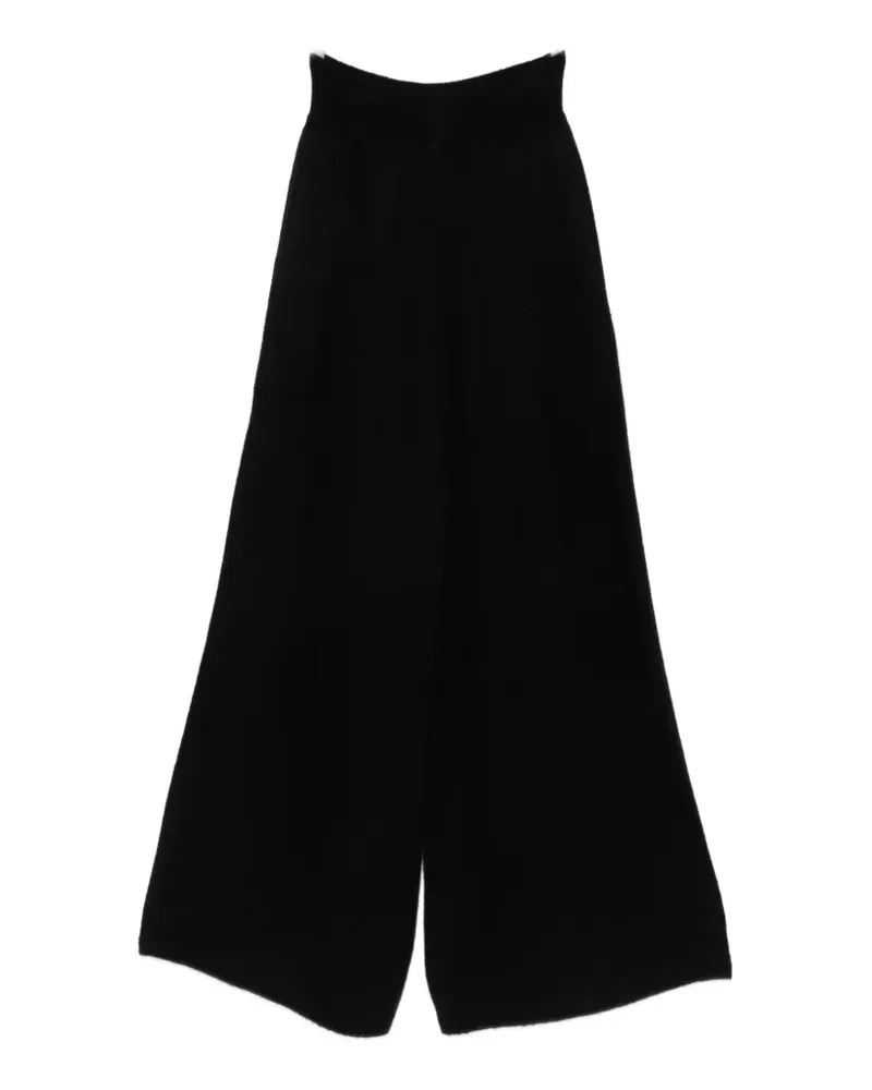 Rick Owens ribbed-waist trousers - Schwarz Schwarz