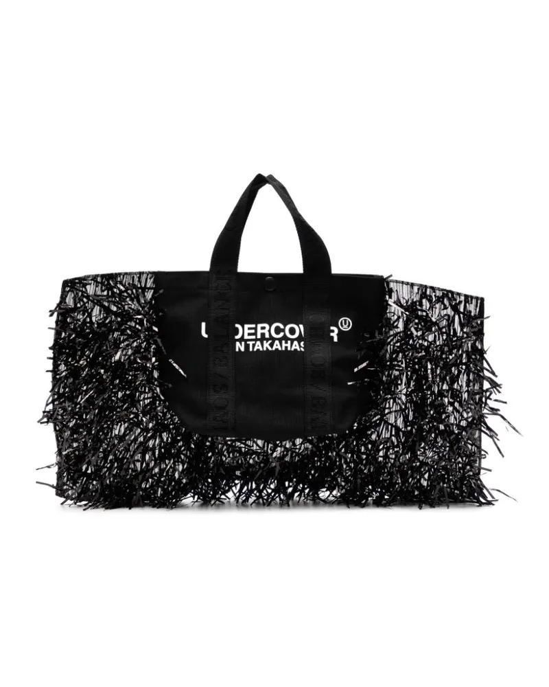Undercover Handtasche mit Logo-Print - Schwarz Schwarz