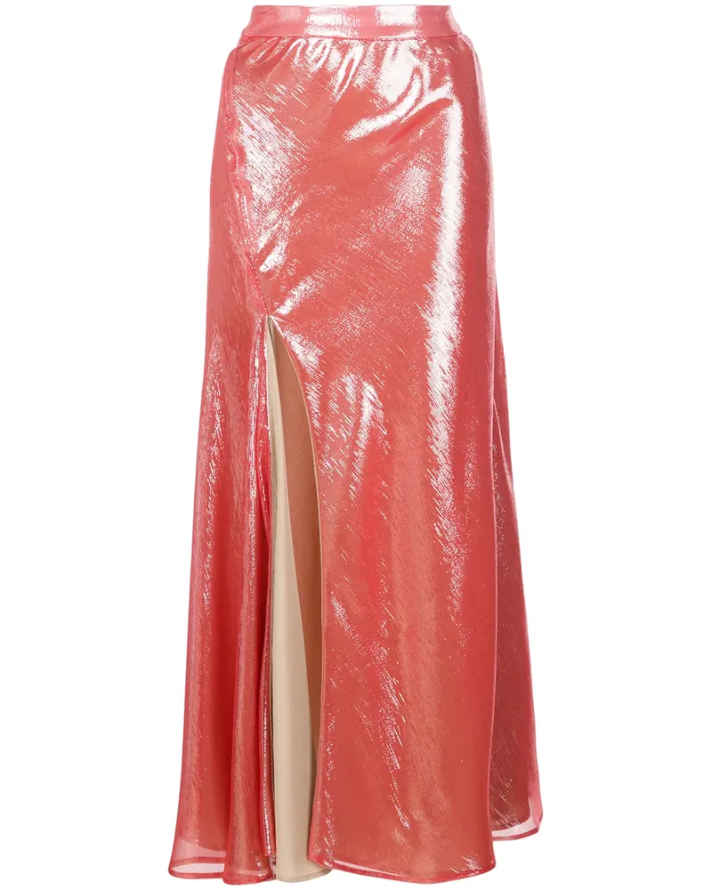 ELLERY Suite' Rock mit hohem Schlitz - Rosa Rosa