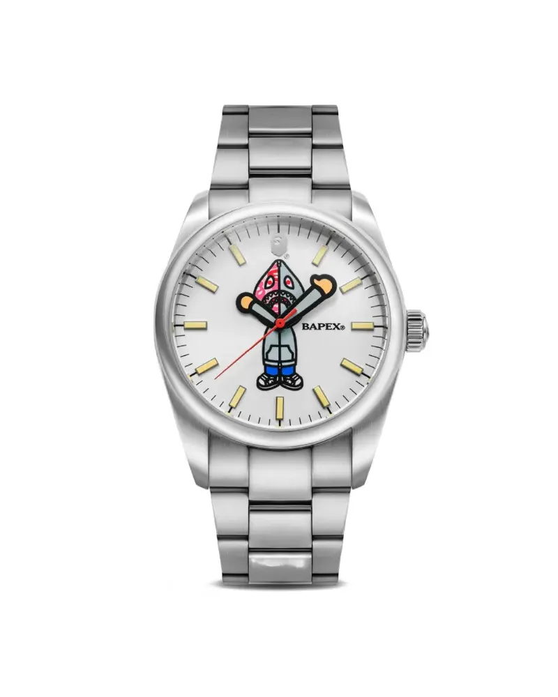 BAPE Type 7 Bapex Seijin 42mm - SILVER SILVER Silver
