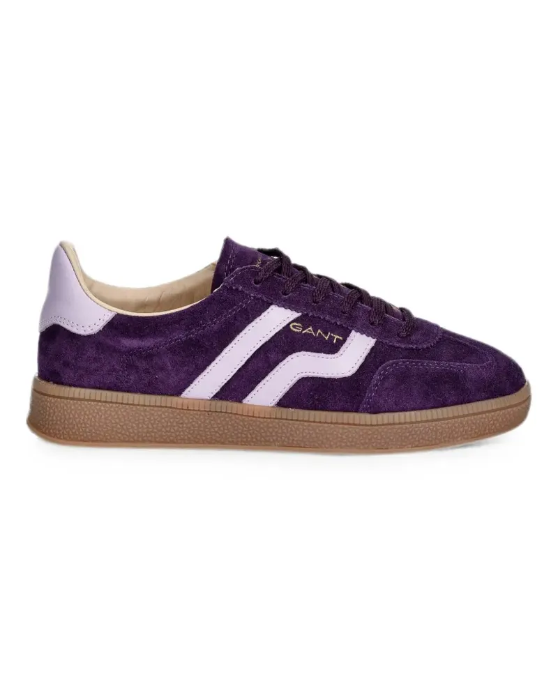 Gant Sneakers aus Wildleder mit Logo-Print - Violett Violett