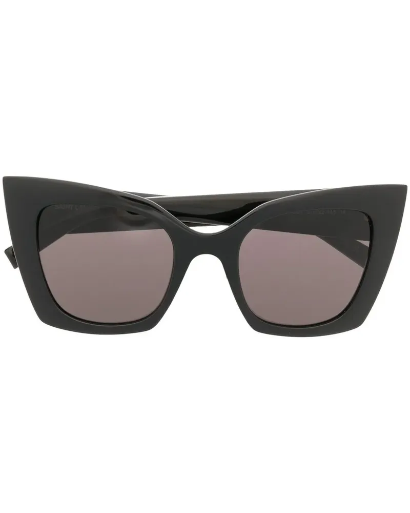 Saint Laurent SL 552 Cat-Eye-Sonnenbrille - Schwarz Schwarz