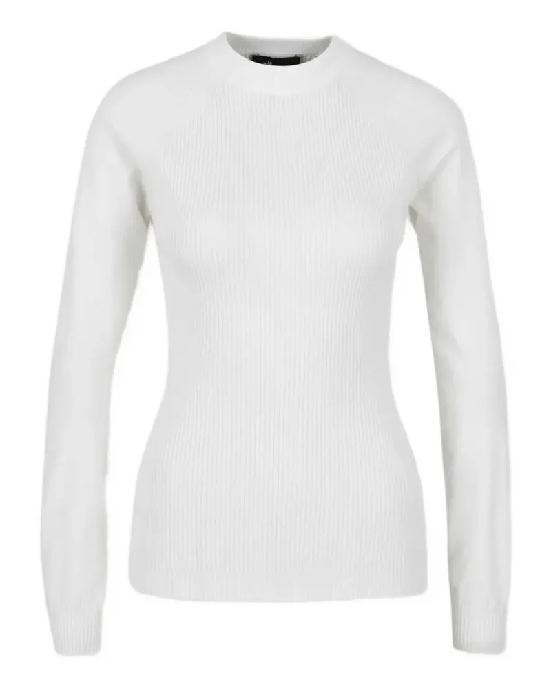 Moncler Langärmeliger Pullover - Weiß Weiß