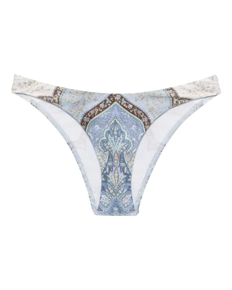 Zimmermann Wanderlust Bikinihöschen - Blau Blau