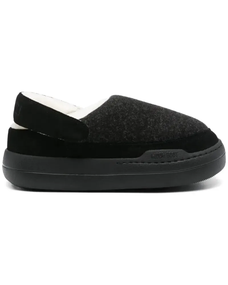 Moon Boot MB Park Slipper - Schwarz Schwarz