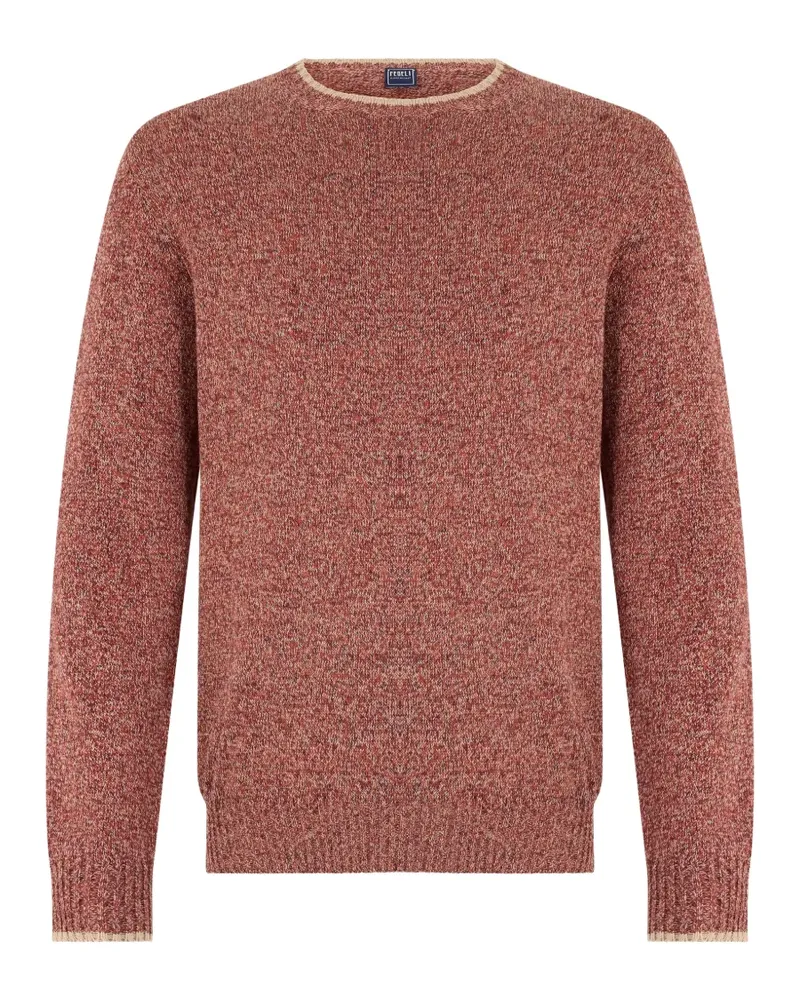 Fedeli round-neck sweater - Rot Rot
