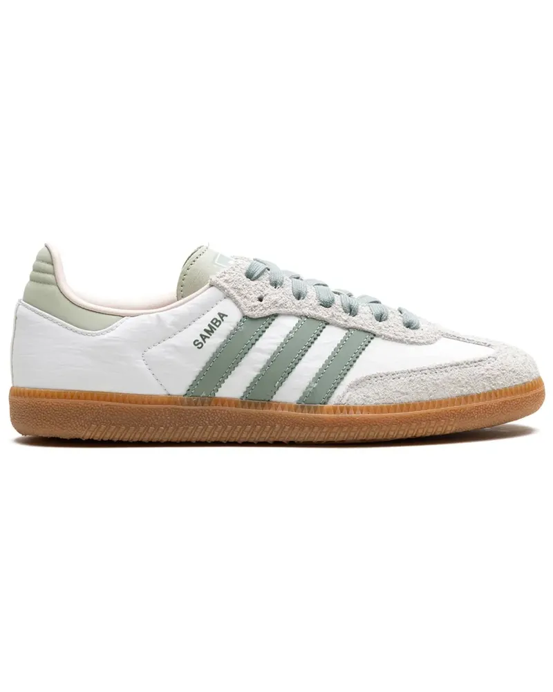 adidas Samba Silver Green Sneakers - Weiß Weiß