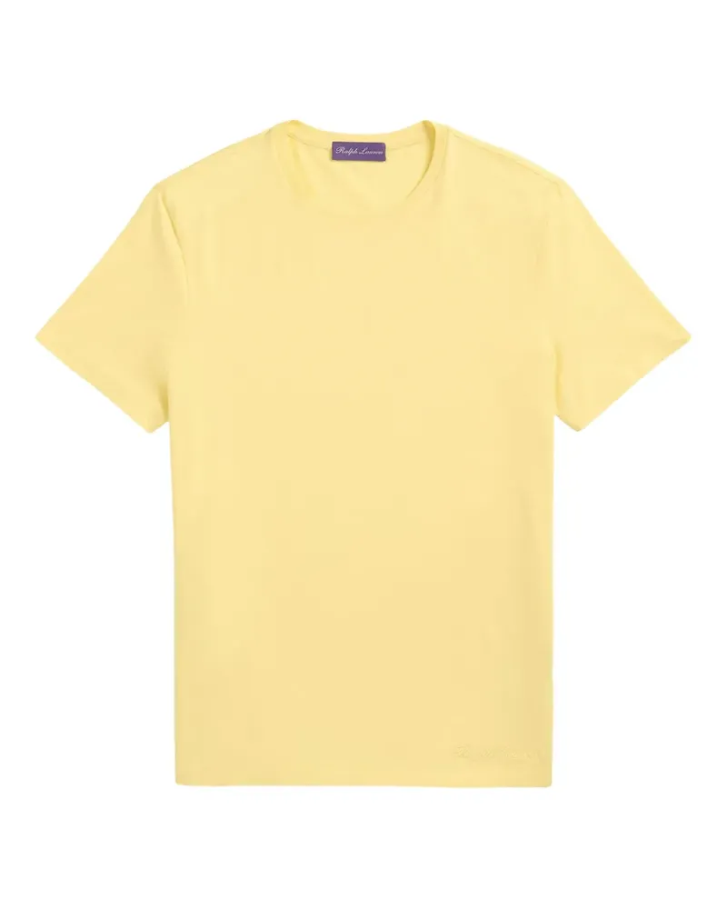 Ralph Lauren T-Shirt mit rundem Ausschnitt - Gelb Gelb