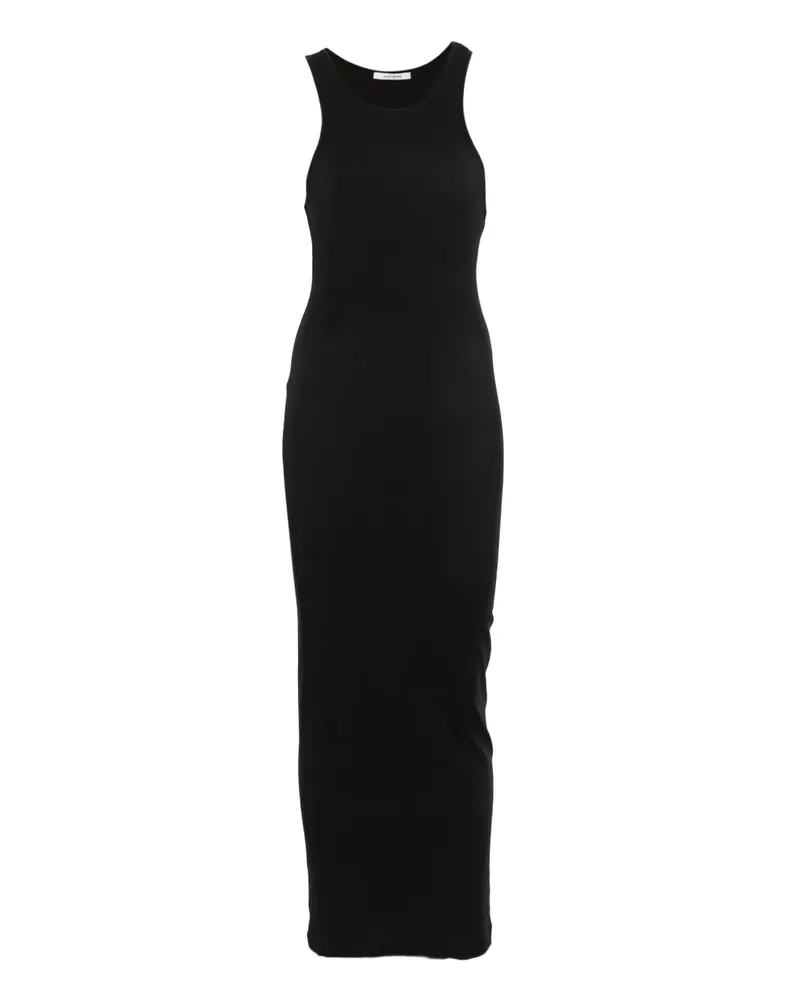 Entire Studios midi muscle tank dress - Schwarz Schwarz