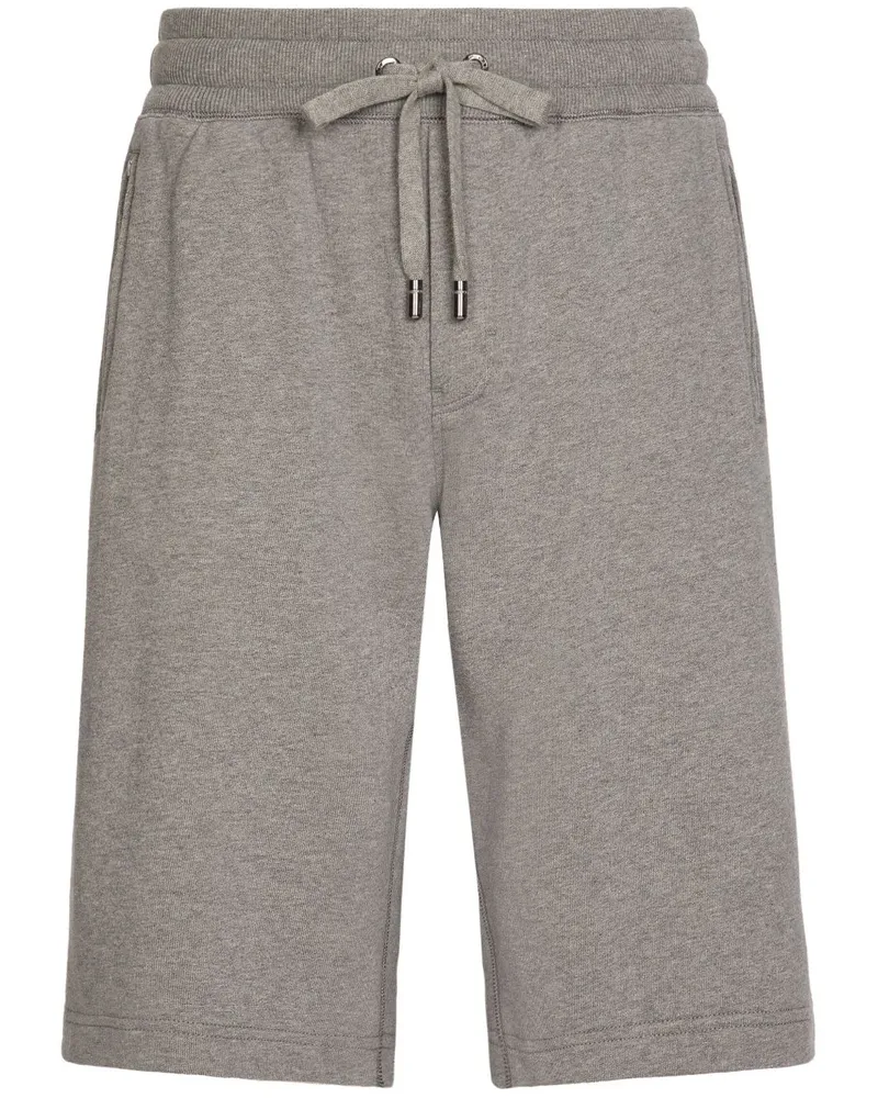 Dolce & Gabbana Shorts mit Logo-Detail - Grau Grau